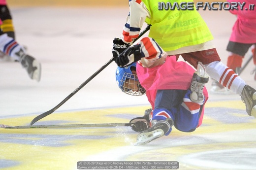 2012-06-29 Stage estivo hockey Asiago 0394 Partita - Tommaso Battelli